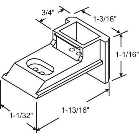 Strybuc Balance Top Sash Guide 60-644
